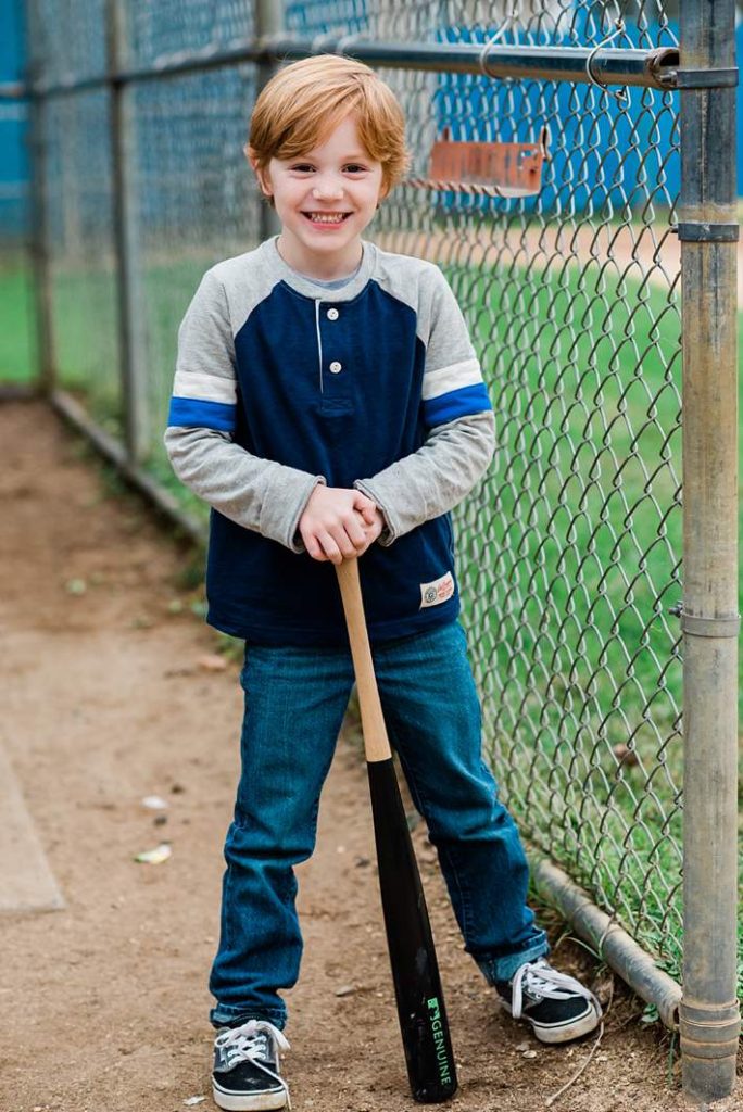 Long Island themed Family Photographer baseball bat