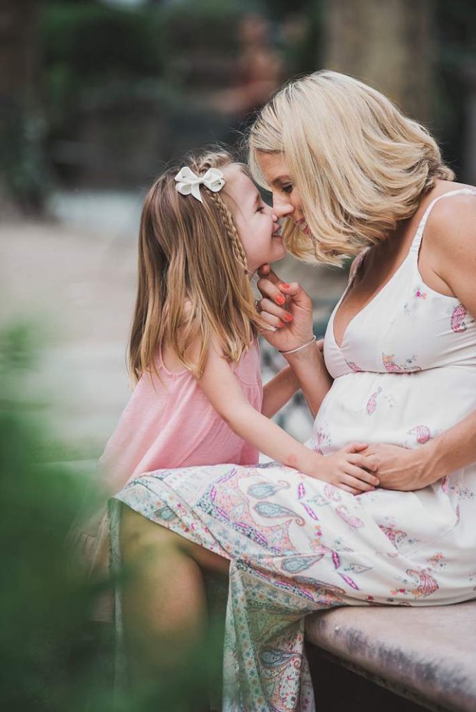 Long Island and New York Portrait Photography mom and daughter moment