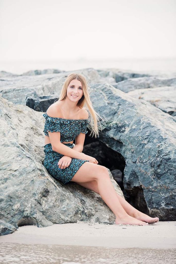 Long Island and New York Portrait Photography teen on the beach