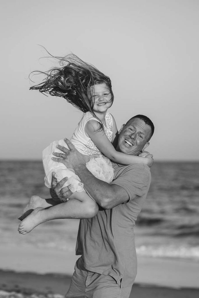 Long Island and New York Portrait Photography dad and his little girl