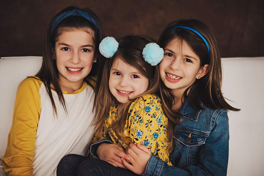 Long Island Studio Photographer sisters