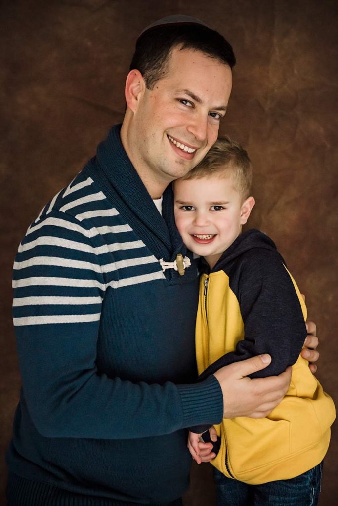 Long Island Studio Photographer father and son
