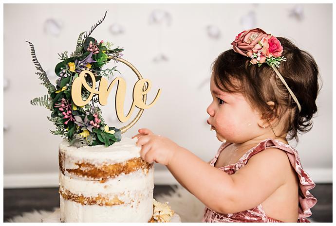 Long Island Boho Cake Smash studio