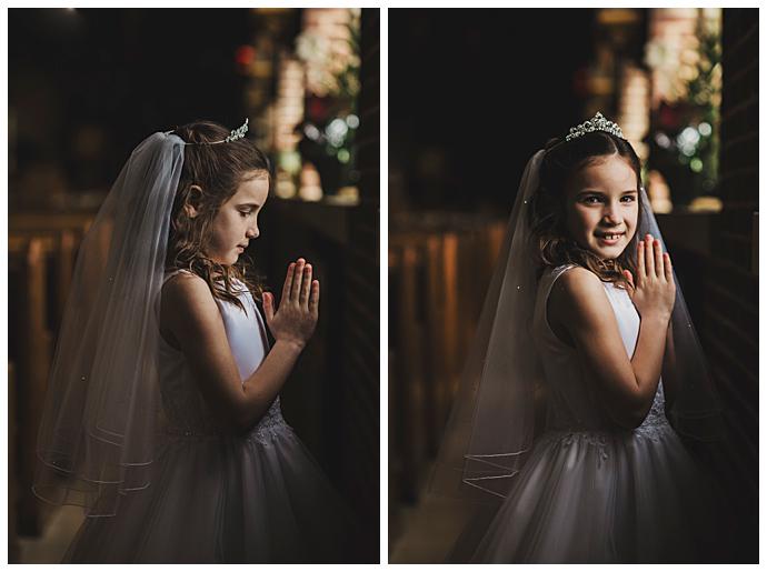 Long Island Communion Photography church window light