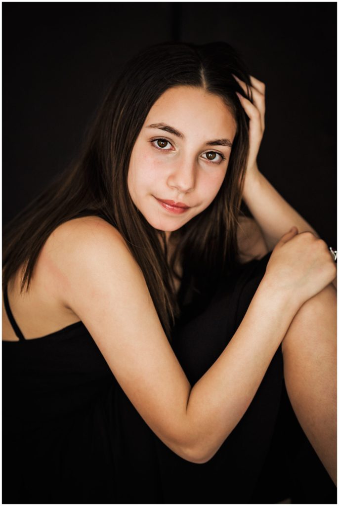 Bat Mitzvah Portrait Session Oceanside Studio