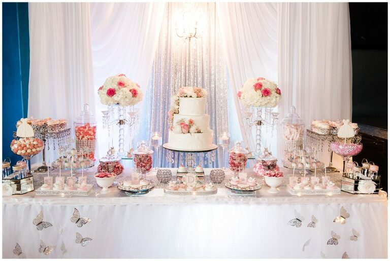 Bridal Shower Revel Garden City dessert table