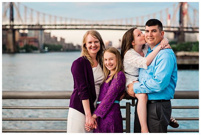 Family Photos Gantry Park 59th street bridge