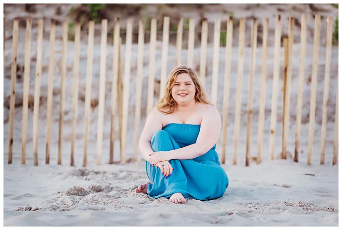 High school Senior Beach Session Long Island Indiana senior