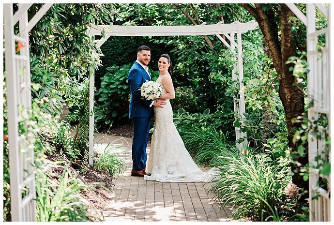 Garden City Hotel Wedding Photos gazebo