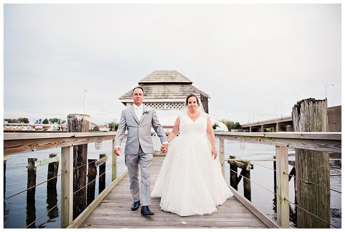 Bridgeview Wedding Long Island Wedding Photographer on the pier