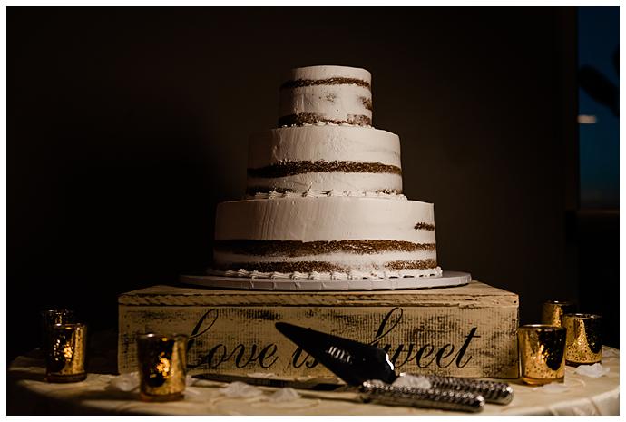 Waterview Wedding Long Island cake
