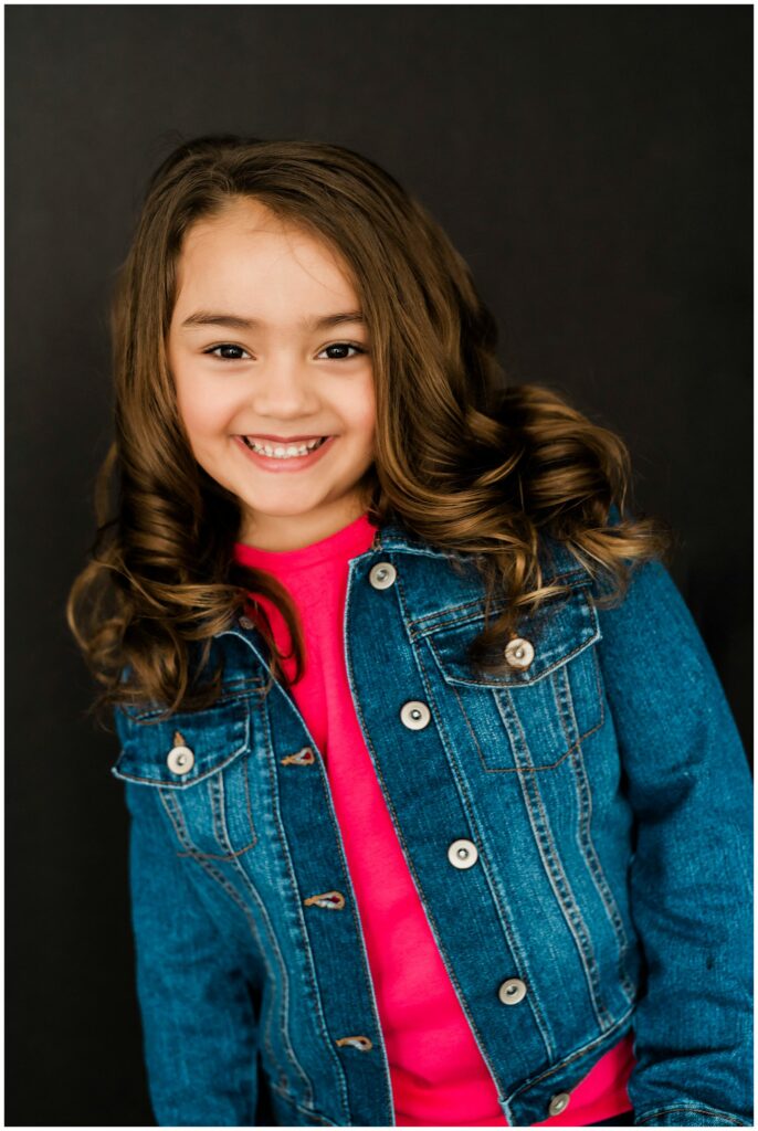 Long Island NYC kids head shots studio 