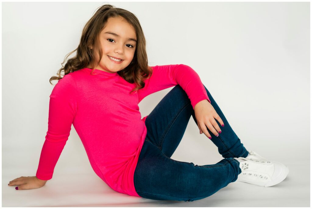 Long Island NYC kids head shots 9 year old