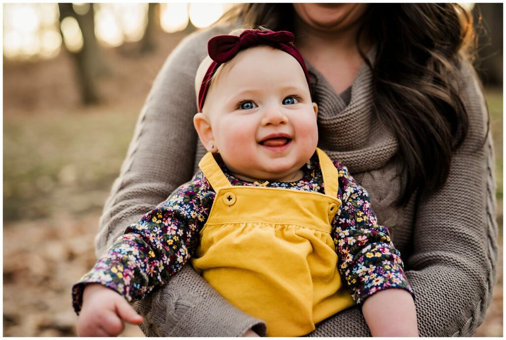 Long Island Family Photos Syosset-Woodbury Park baby smiles