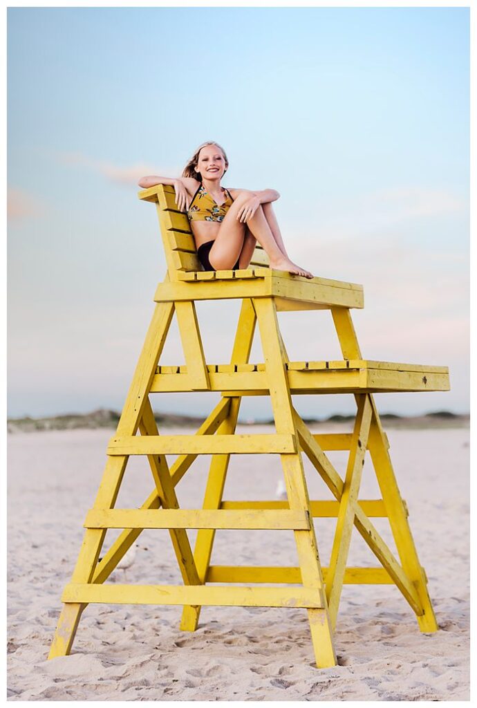 Long Island Teen Dance Photos lifeguard stand