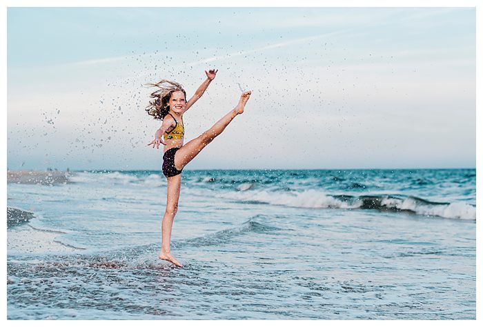 Long Island Teen Dance Photos blue sky ocean