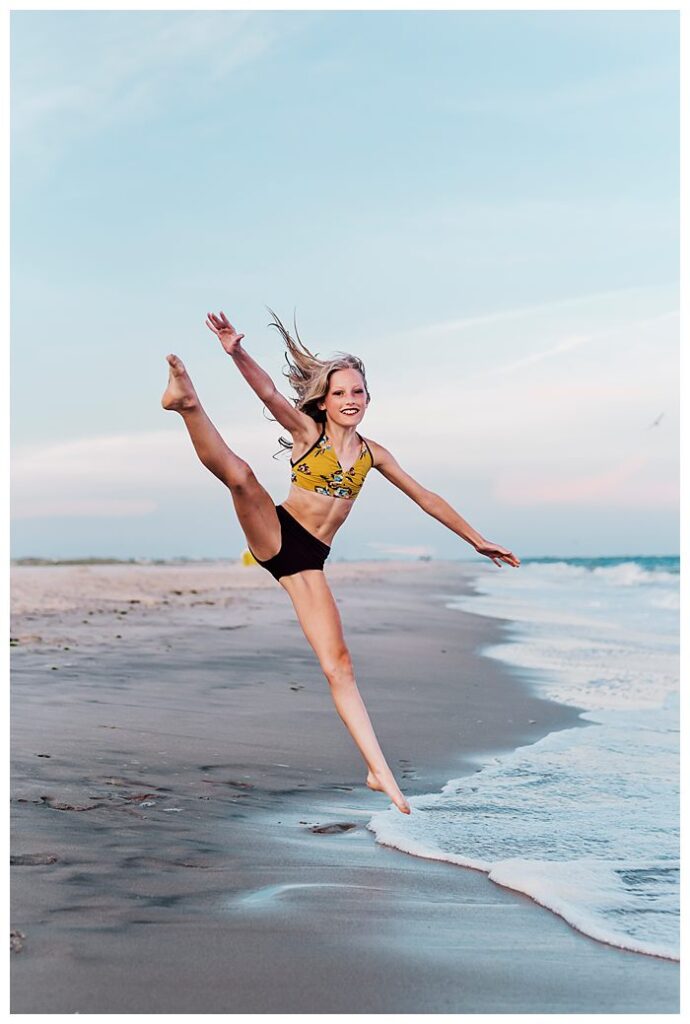 Long Island Teen Dance Photos beach sunset