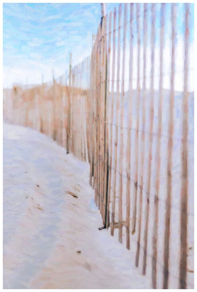 Original Photographic Beach Art Etsy beach fence