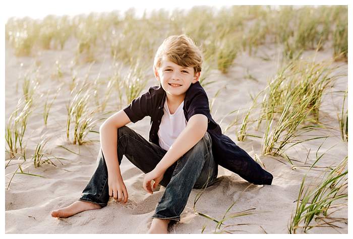 Robert Moses Family Photos boy at the beach