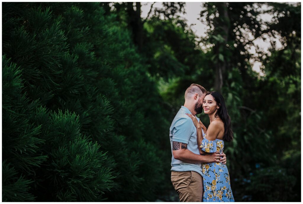 Boulder Denver Romantic Engagement dark and moody