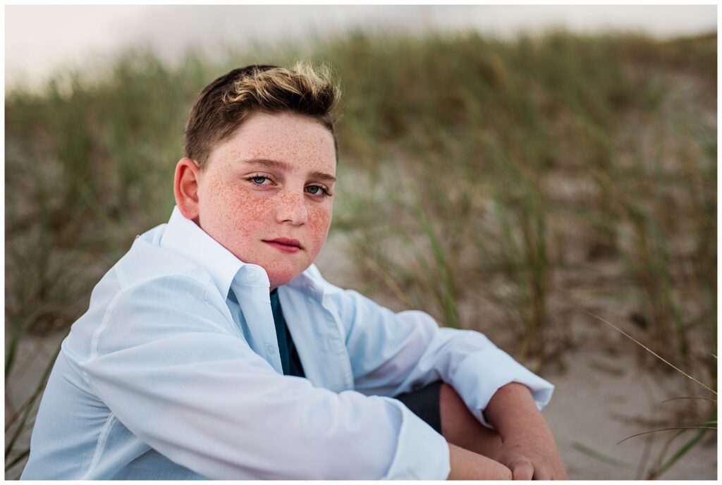 Denver Boulder Bar Mitzvah Portraits beach grass