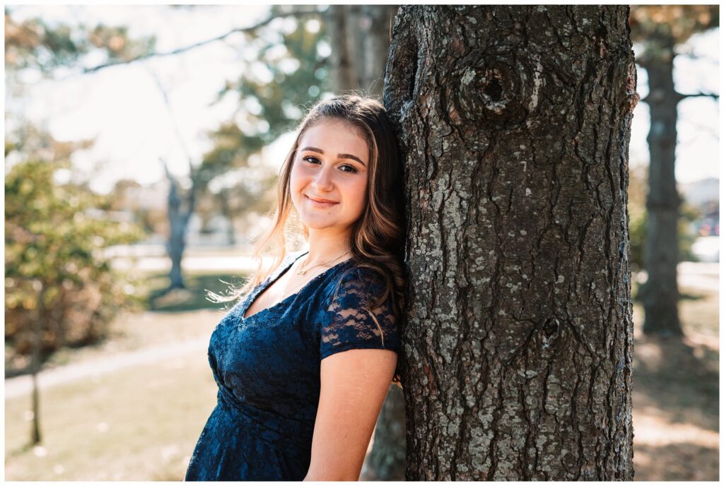 Bat Mitzvah Portraits tree pose