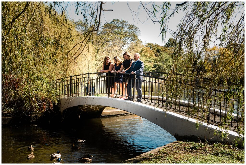 Bat Mitzvah Portraits on a bridge