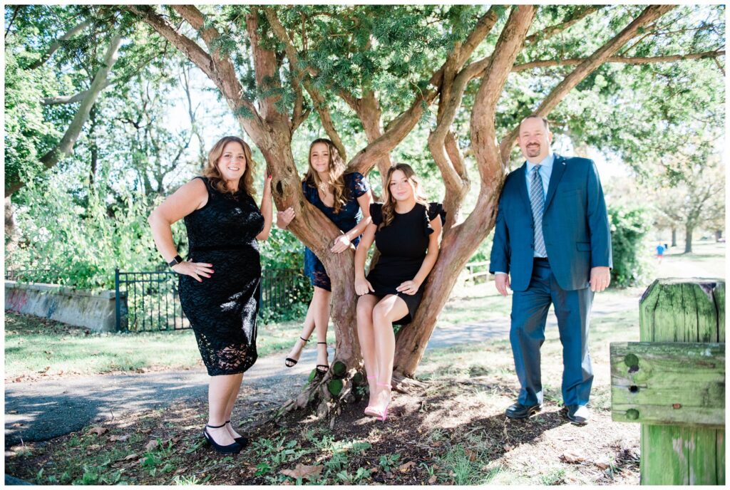 Bat Mitzvah Portraits in the shade