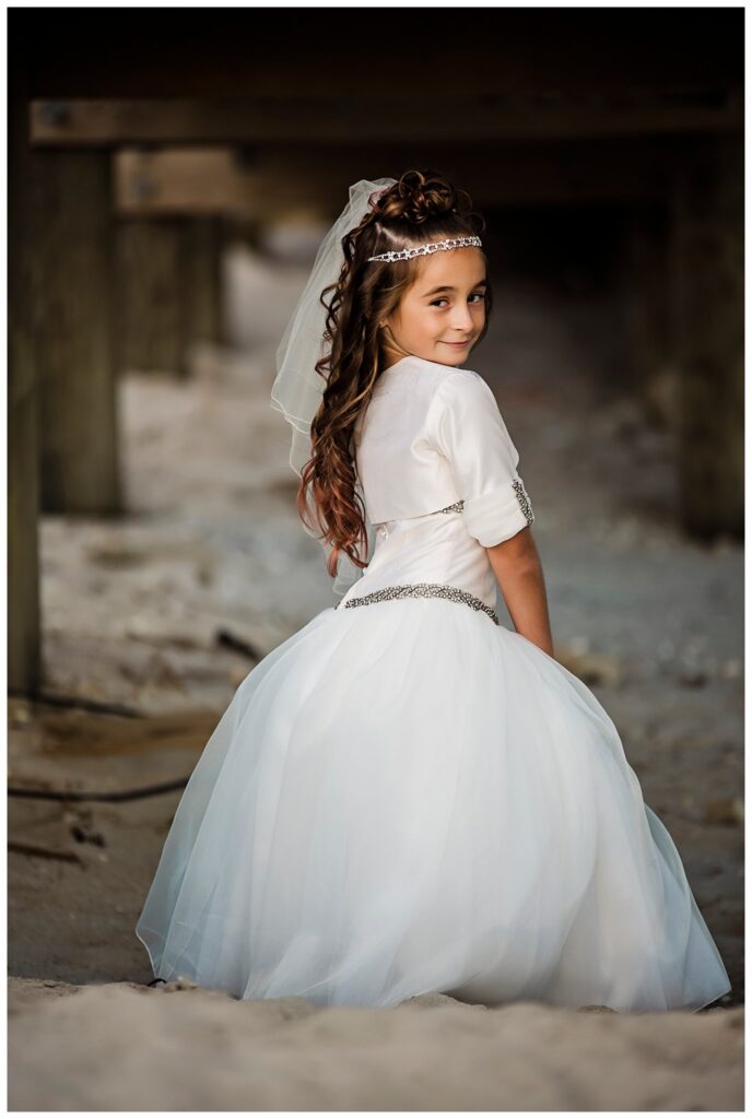 Communion Photos White Dress