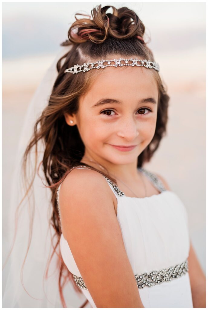 Communion Photos on the beach