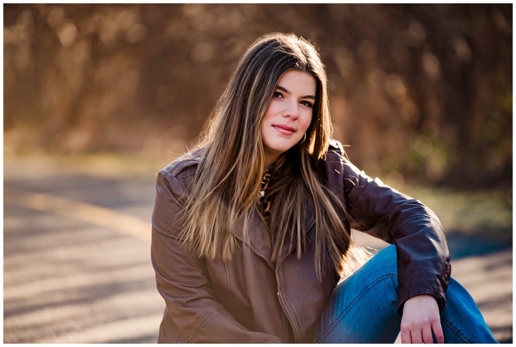 Boulder Denver Senior Portraits blue jeans