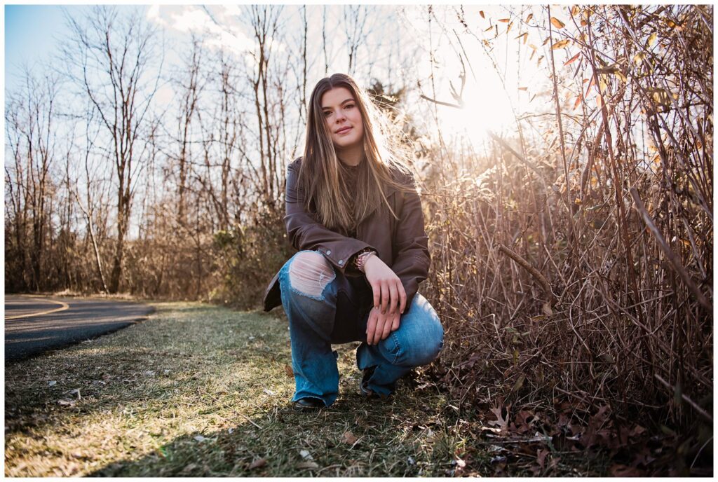 Boulder Denver Senior Portraits wide angle