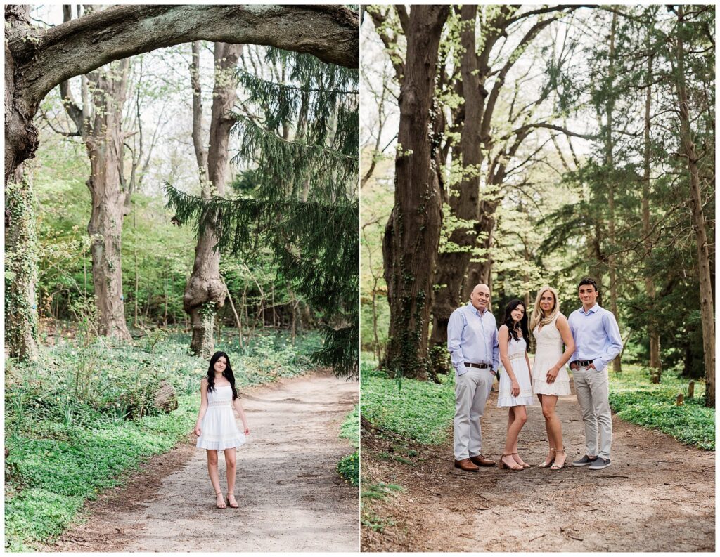 Boulder Denver Family Portraits among the trees