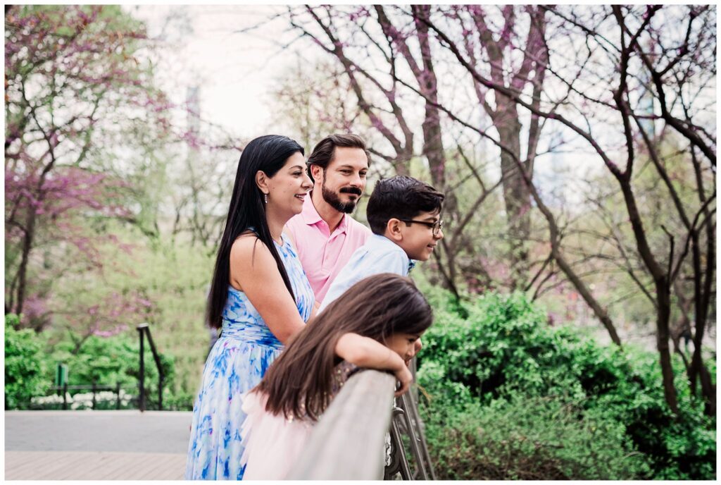 Central Park Family Photos spring