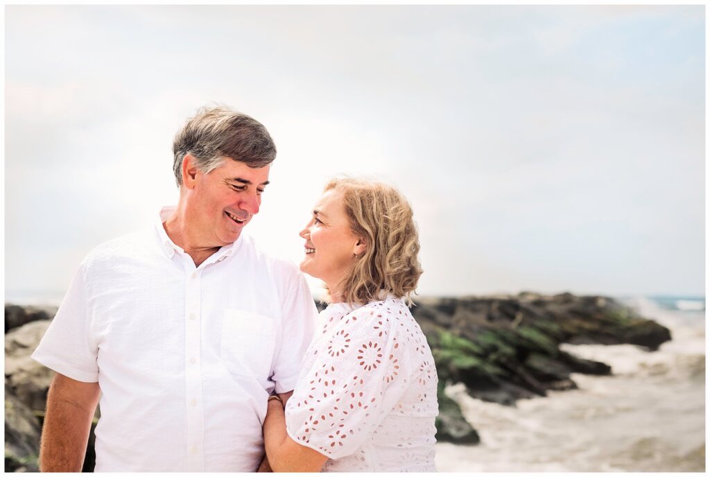 Adult Family Beach Photos Mom and Dad