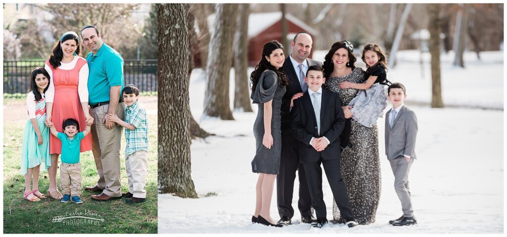 Long Island Family Photographer snow