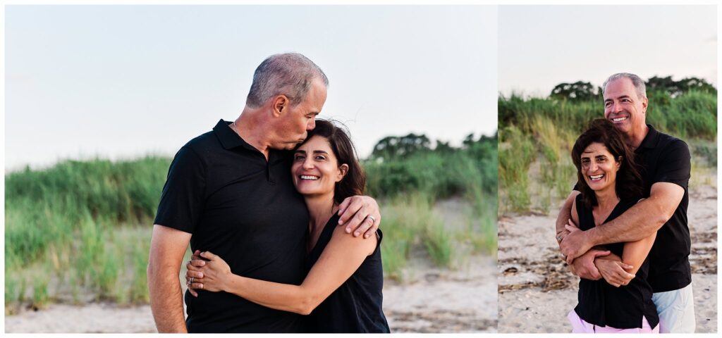 Breezy Point Family Photos mom and dad portrait