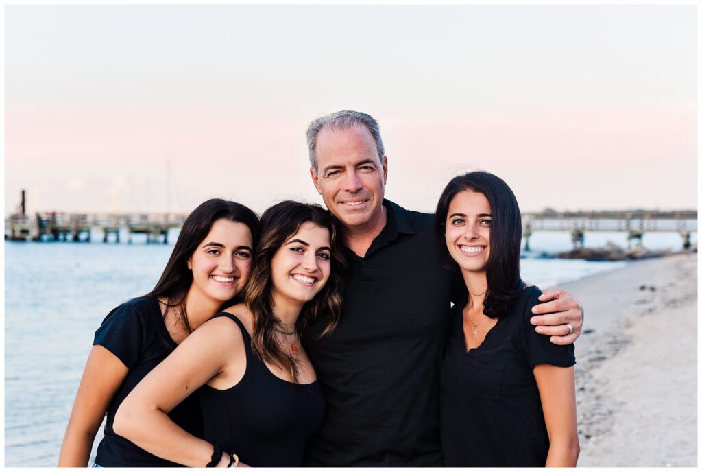 Breezy Point Family Photos Dad and his girls