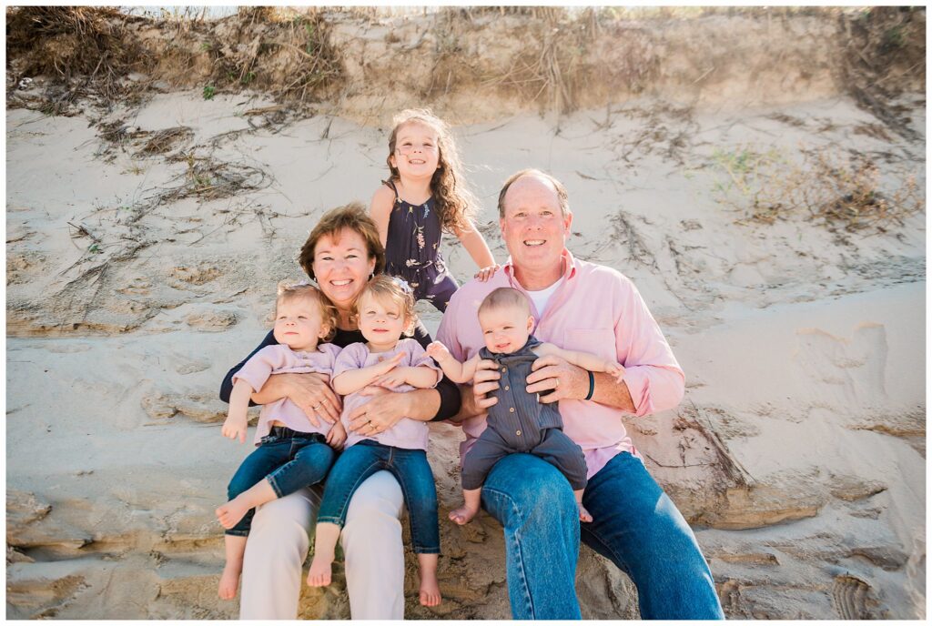 Ocean Beach Club Atlantic Beach Family Photos grandparents and grandkids