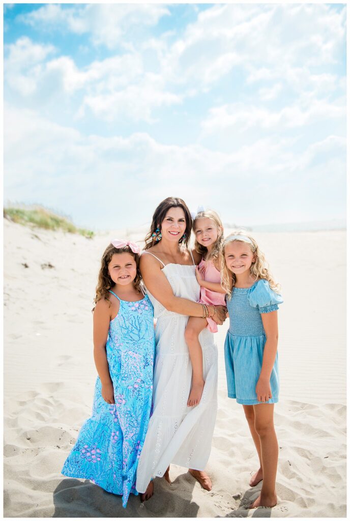 Ocean Beach Club Atlantic Beach Family Photos mom and her girls