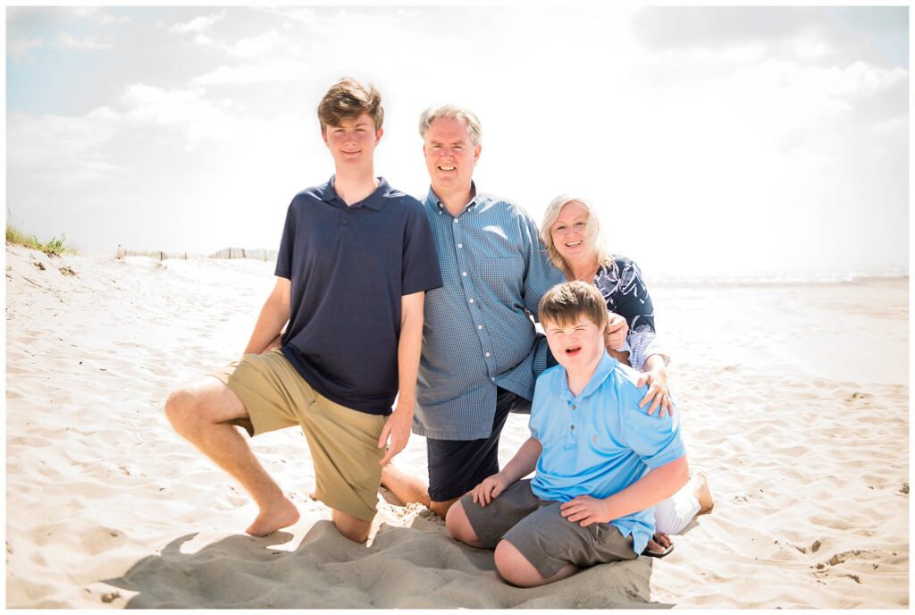 Ocean Beach Club Atlantic Beach Family Photos family of four