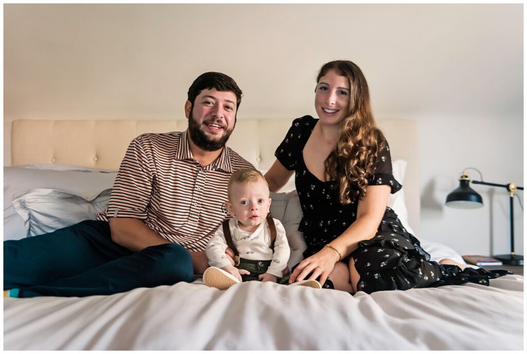 Rockville Centre In Home family of 3baby Photos