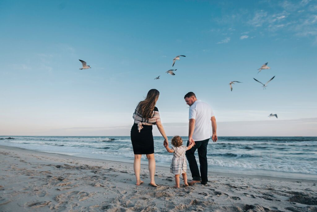 Leslie Renee Photography blue sky and birds