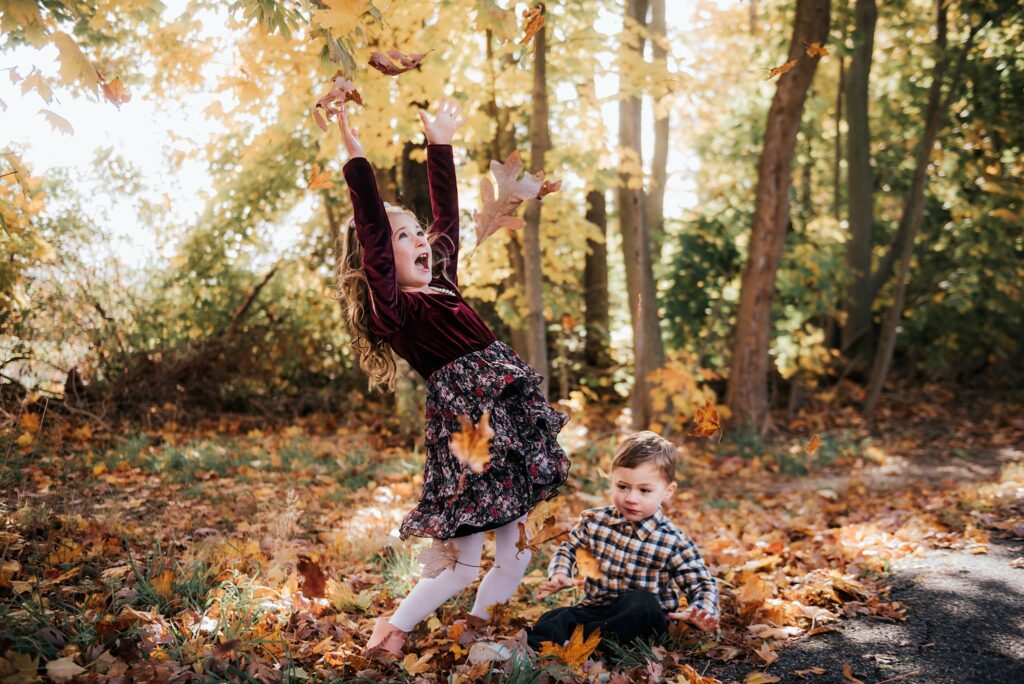 Massapequa Preserve Family Photos brother and sister