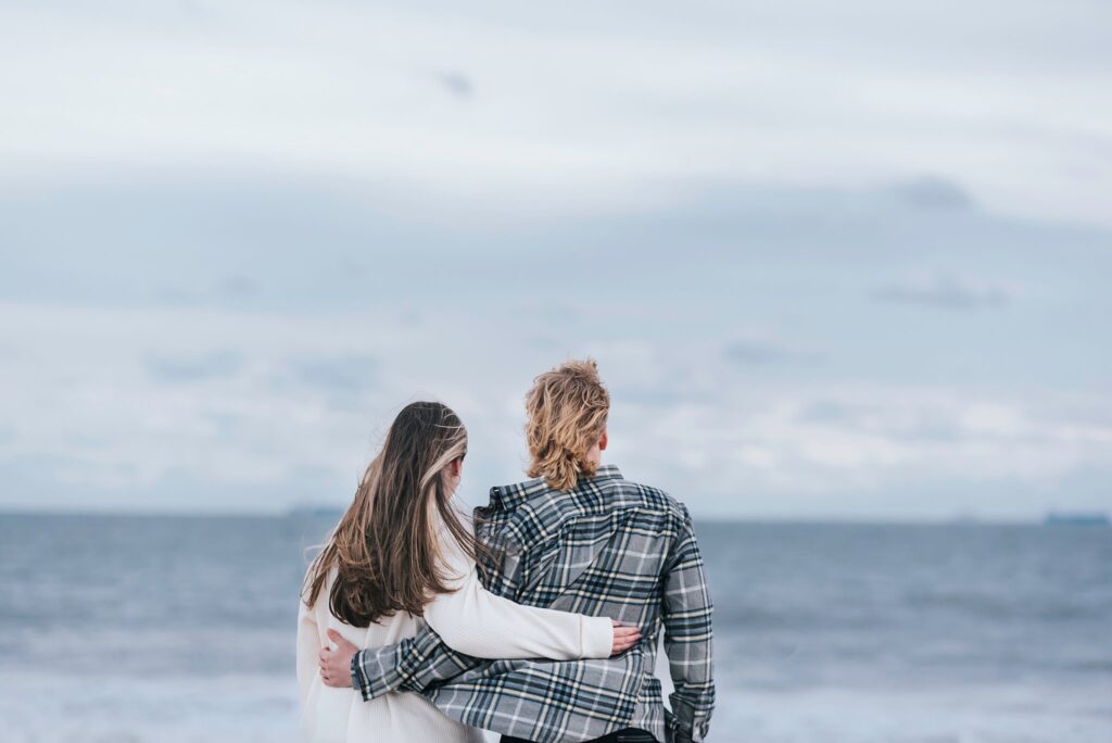 Teen Big Kid Photos looking at ocean