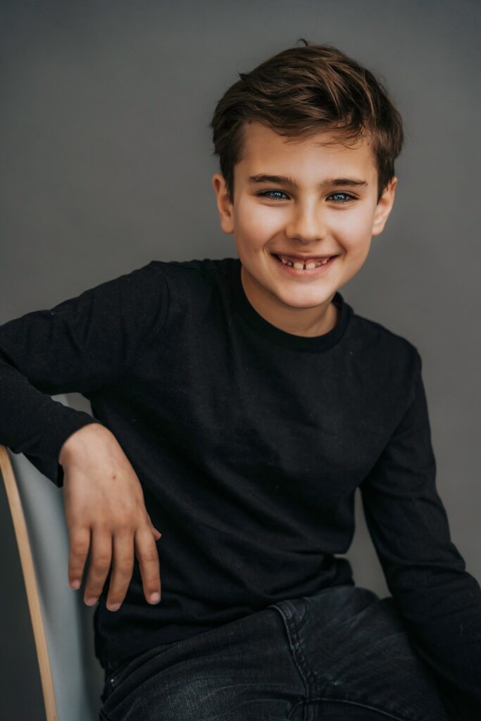 Child Actor Head Shots Long Island kid poses