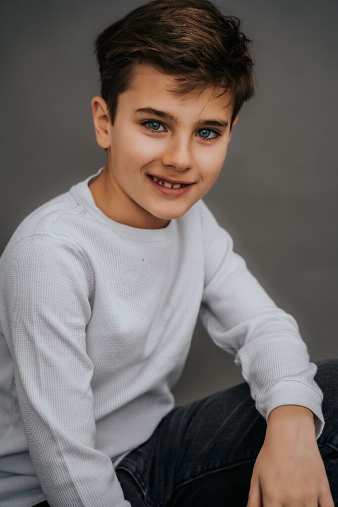Child Actor Head Shots Long Island studio