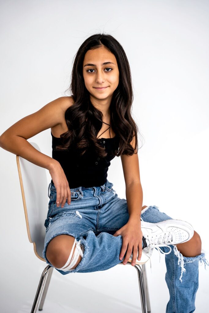Teen Head Shots with Personality Long Island NYC casual