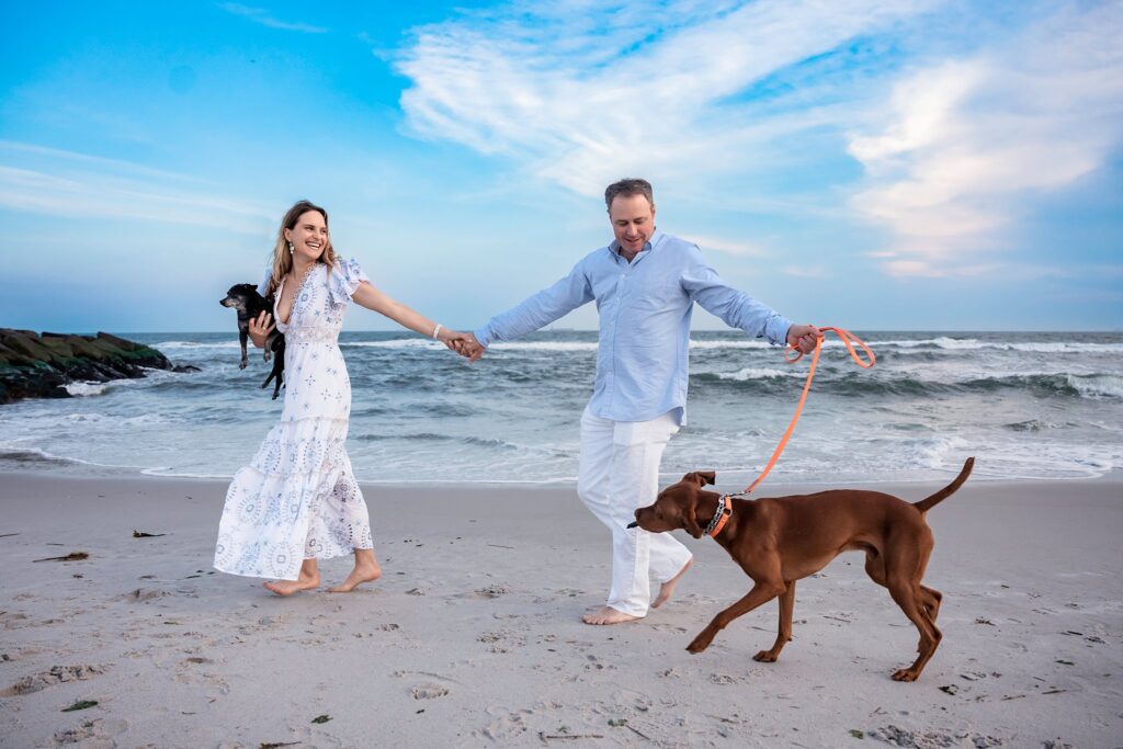 dog portraits Long Beach Long Island on the beach