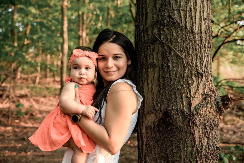 Family Photos Hempstead Lake State Park Oceanside mom and baby